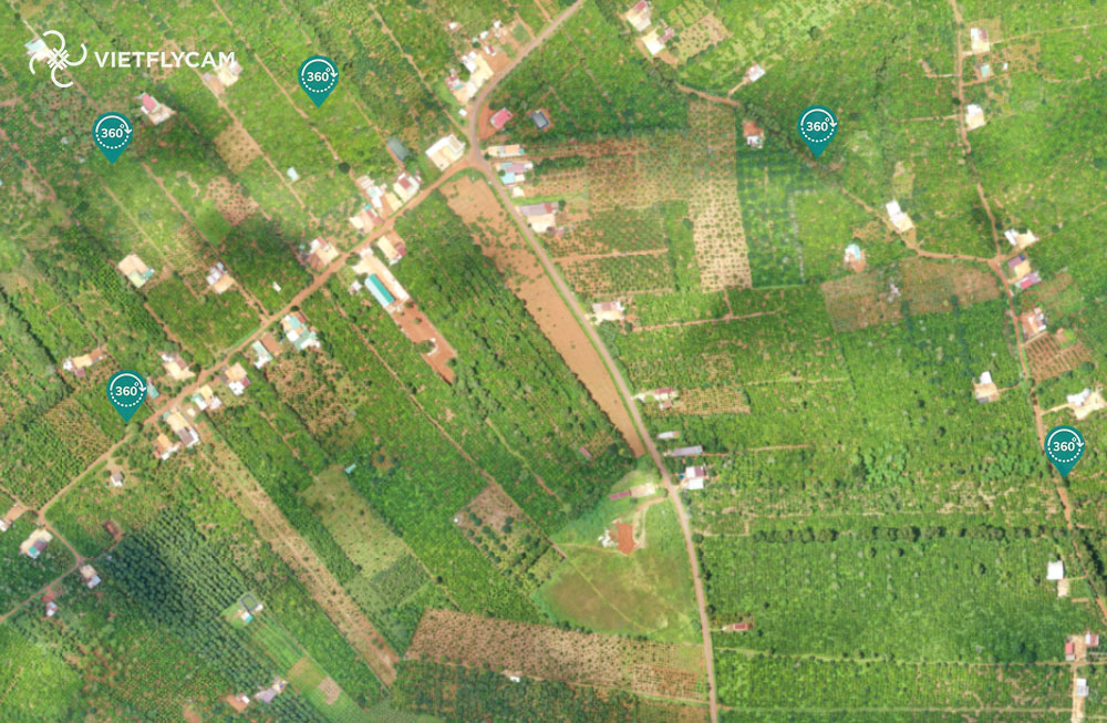 Khảo sát địa hình SIMEXCO - BUÔN MÊ THUẬT bằng Flycam