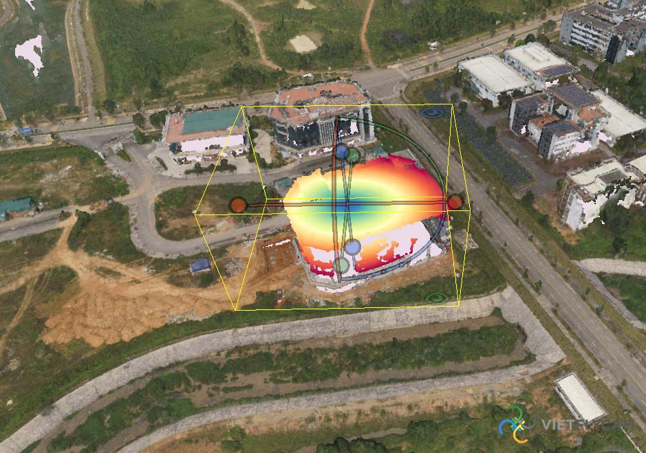 Thành lập Bản đồ hiện trạng sử dụng đất nhanh chính xác bằng Flycam