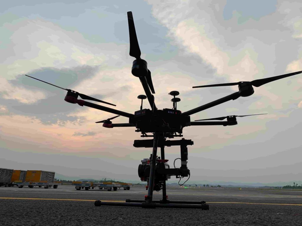 công nghệ UAV trong trắc địa số