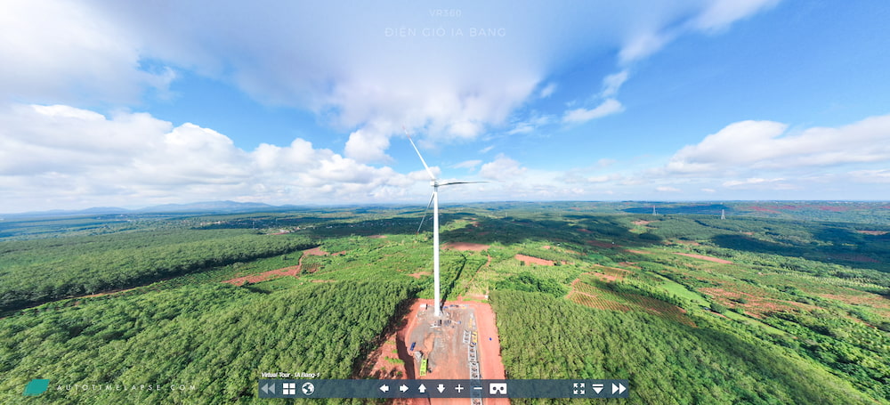 Khảo sát địa hình dự án điện gió bằng Flycam