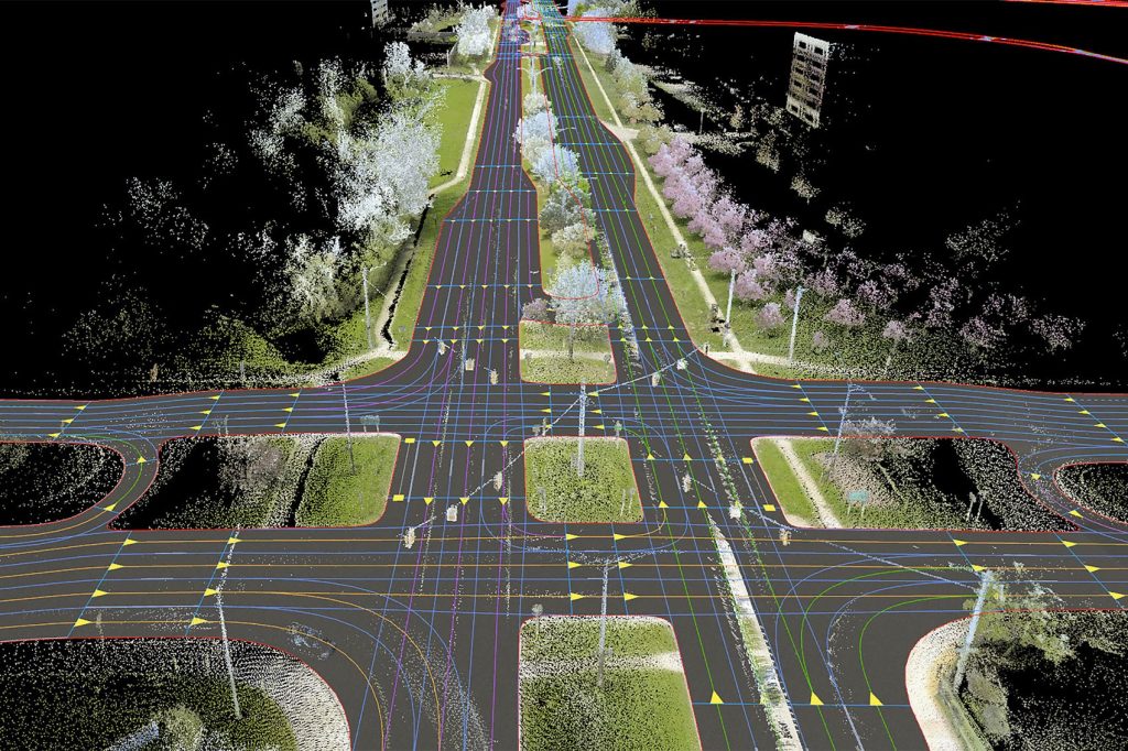 Quét 3D đường quốc lộ phục vụ khảo sát, thi công và bảo trì công trình giao thông